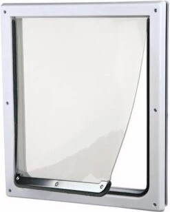 Trixie 2-Weg Hondenluik Wit - S-M 30 X 36 CM -Huisdier Verkoop 961x1200 1