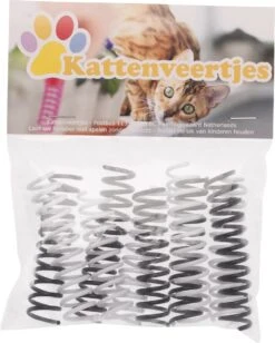 Kattenveertjes Klein - 10 Stuks | Zwart Wit | Kattenspeeltjes | Kattenspeelgoed -Huisdier Verkoop 961x1200 5