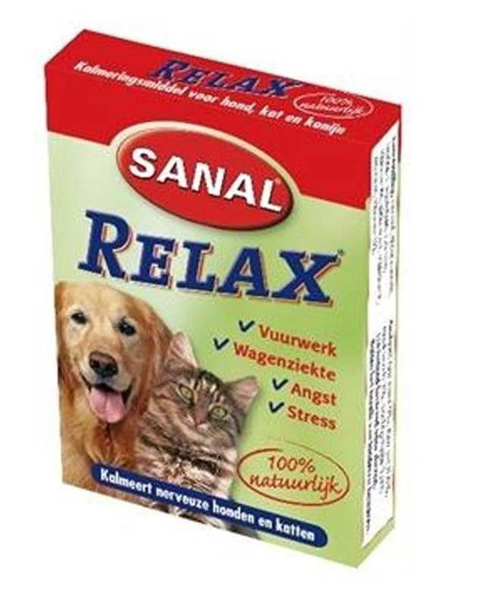 Sanal Relax Tablet - Antistressmiddel Kat/Hond - 15 Stuks 8 Sanal Relax Tablet - Antistressmiddel Kat/Hond - 15 Stuks - Afbeelding 6