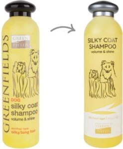 Greenfields Hondenshampoo Voor Langharige Vacht - Zorgt Voor Een Zijdezachte Glanzende Vacht - Inhoud 270 Ml - Hondenshampoo Langharige Vacht -Huisdier Verkoop 987x1200