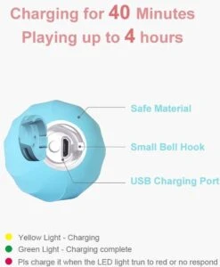 Cheerble | Mini Bal 3.0 | Roze | Zelf Rollende Bal Voor Katten | 3 Automatische Speelmodi | Interactief En Intelligentie Kattenspeelgoed | Kattenspeeltje -Huisdier Verkoop 987x1200 3